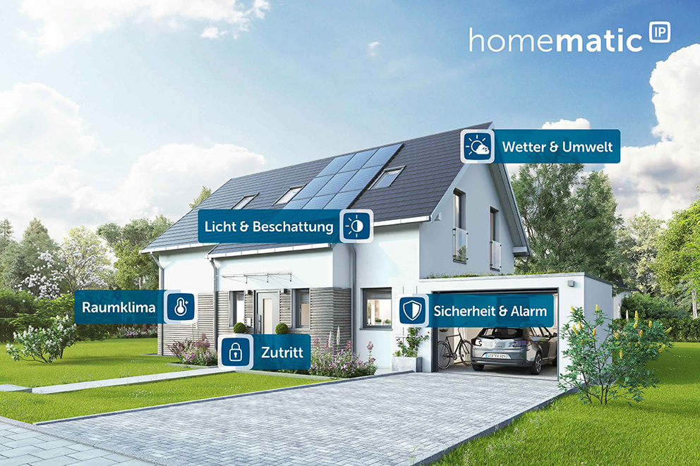 Hausbereiche für Smarthome